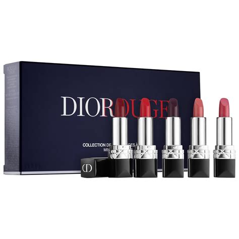 naissance rouge dior|Mini Rouge Dior Lipstick Gift Set .